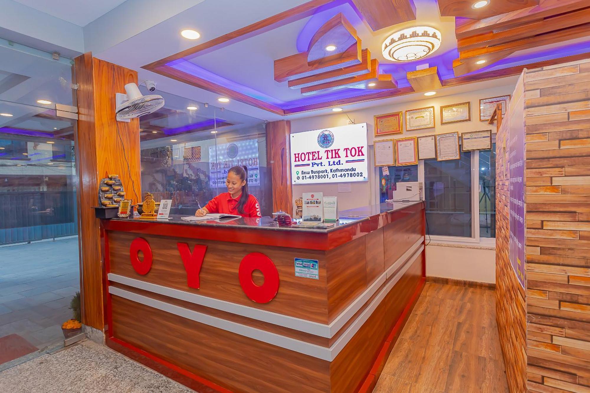 Oyo 799 Hotel Tik Tok Pvt Ltd. Kathmandu Exteriör bild